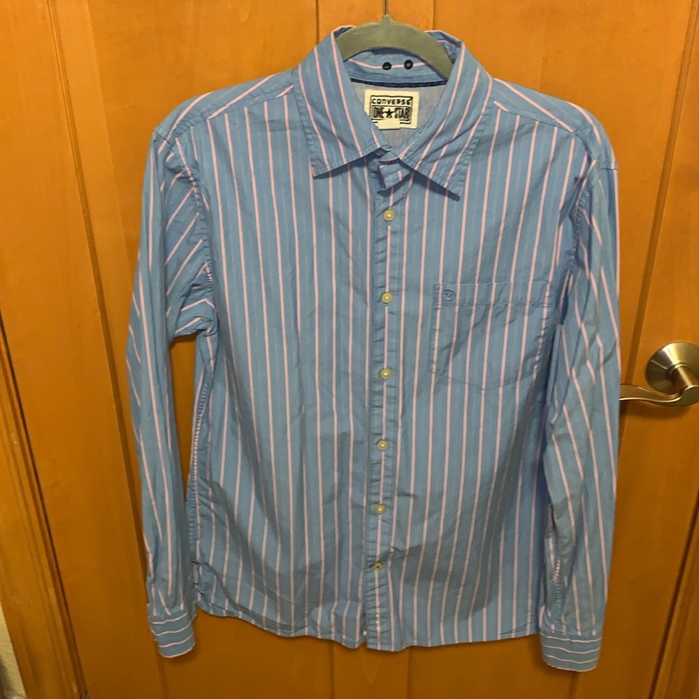 Converse One Star Vintage Button Down Size Medium